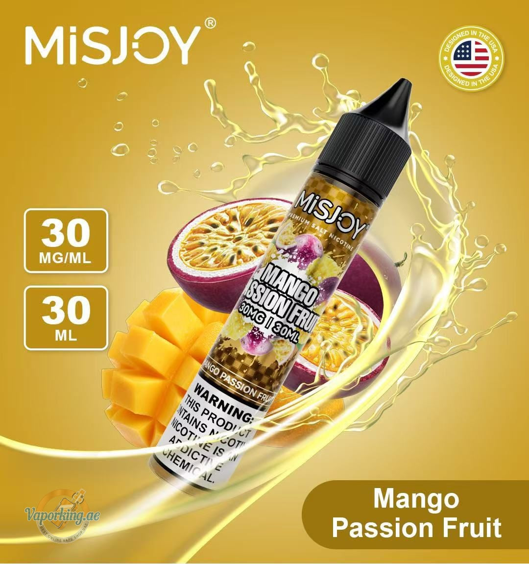 MISJOY Salt Nic 30ml E-Liquid - 30mg Vape Juice