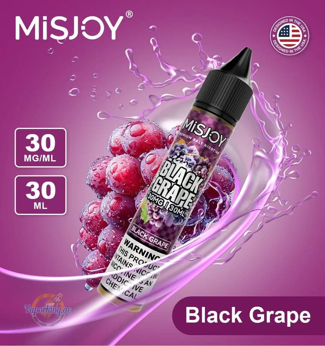 MISJOY Salt Nic 30ml E-Liquid - 30mg Vape Juice