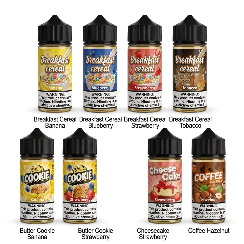 JDI 100ml Premium Vape Liquid 3mg Nicotine
