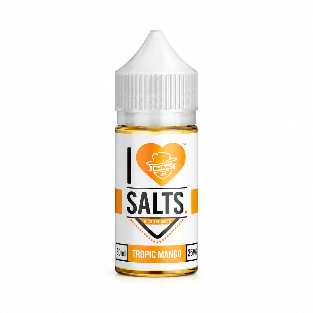 Tropical Mango (Tropic Mango) I Love Salts by Mad Hatter Juice 30ml nicotine salt e-liquid