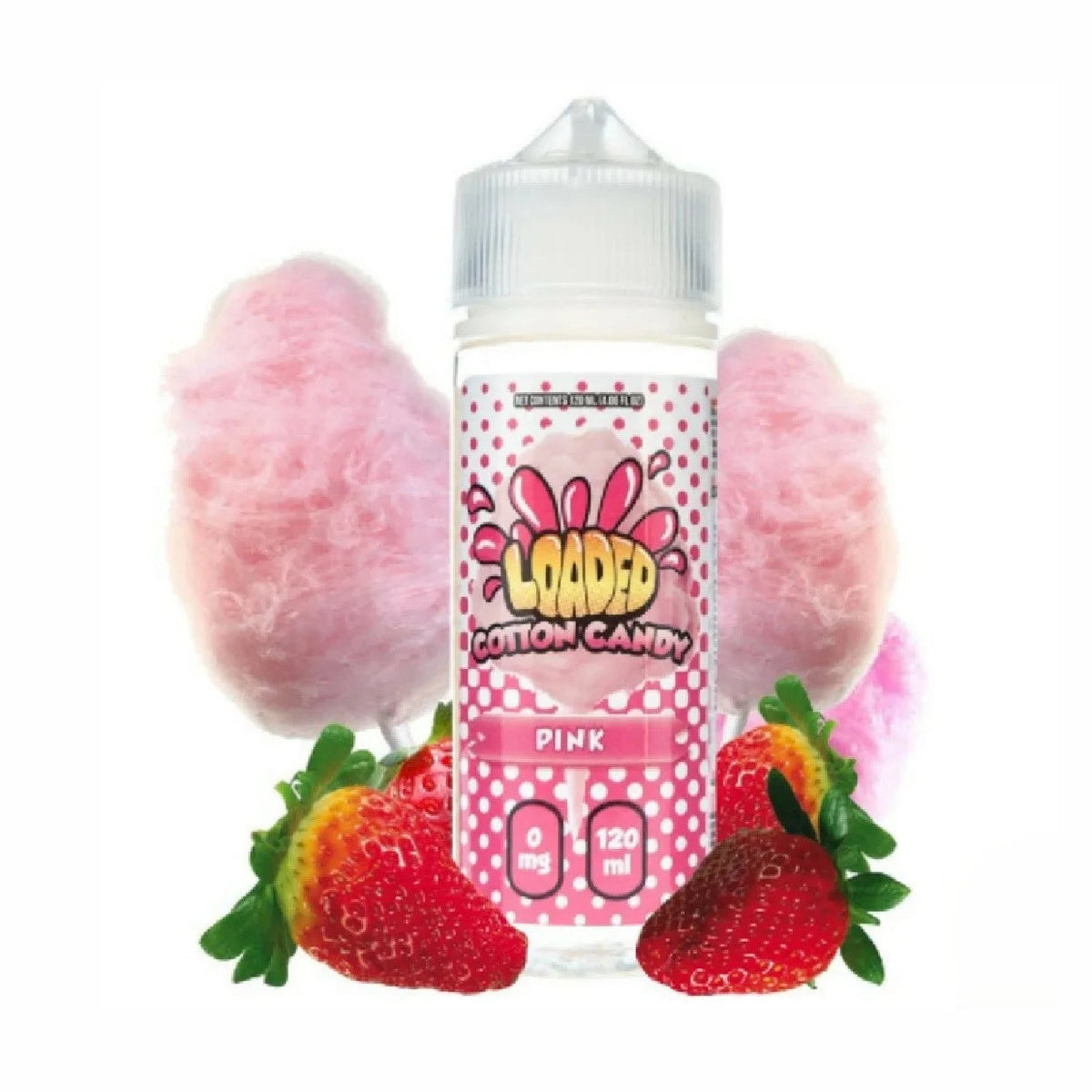 Loaded Cotton Candy Pink By Ruthless Vapor 120ml