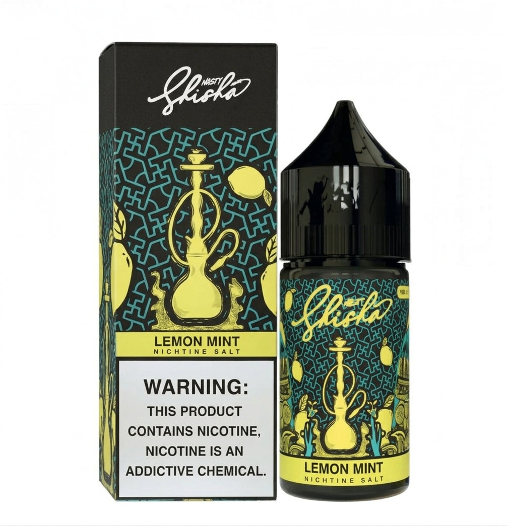 Nasty Shisha Salt Lemon Mint 30ml