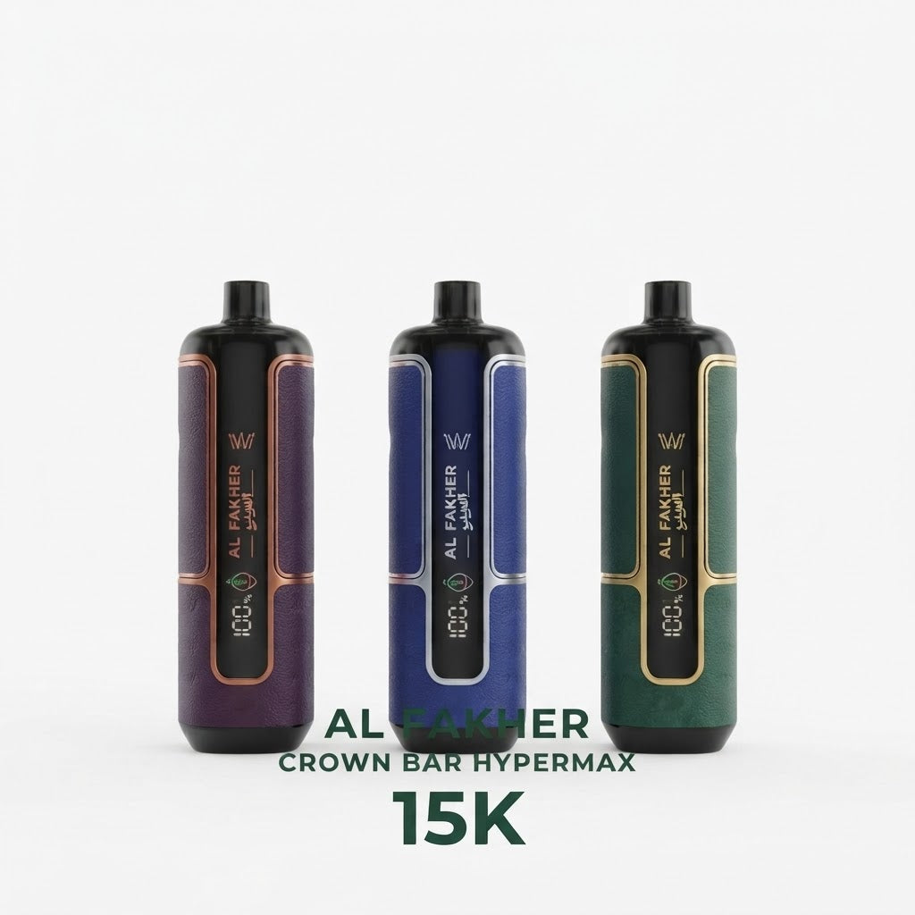 Al Fakher Crown Bar 15000 Puffs Hypermax Disposable Vape