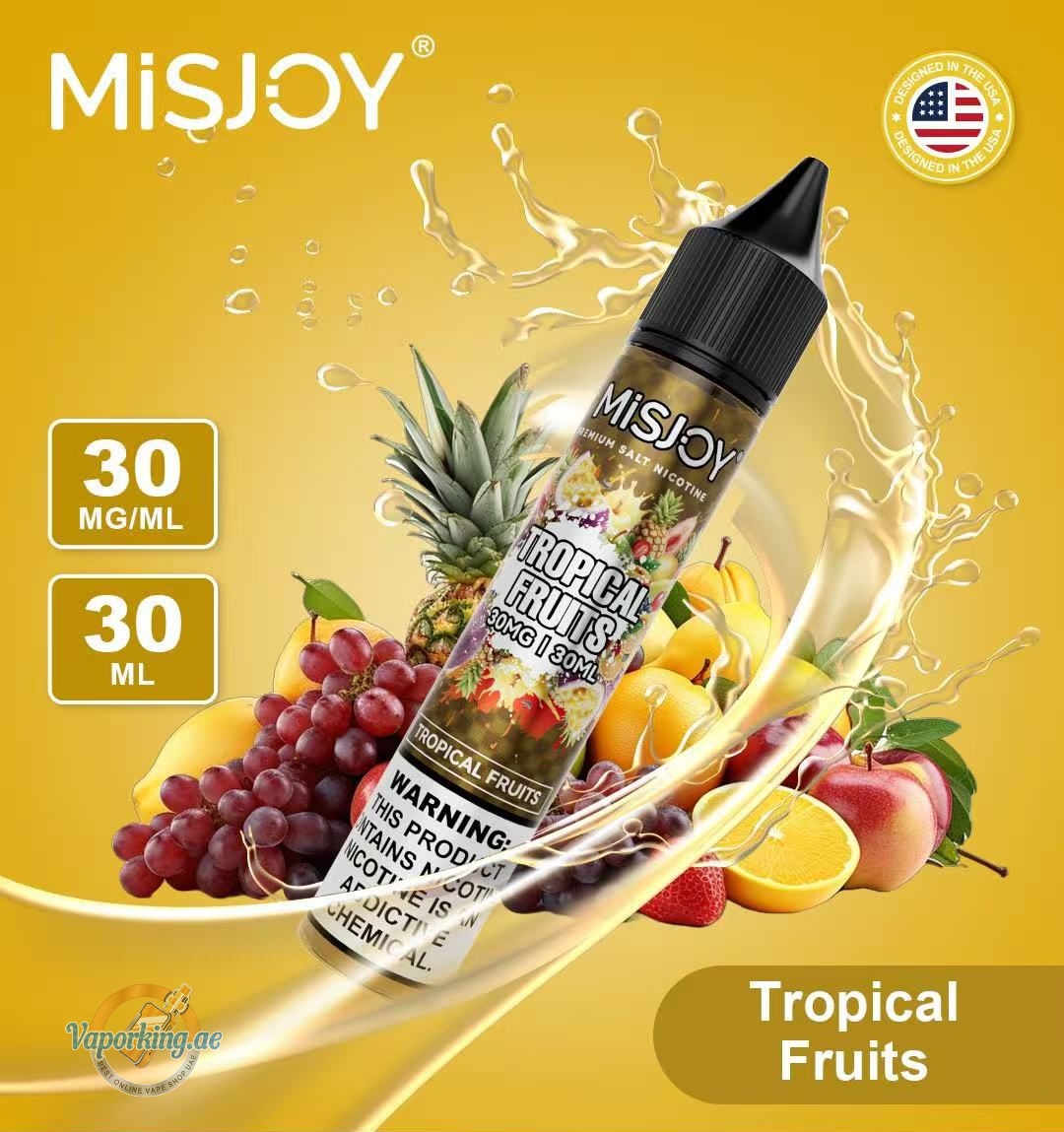 MISJOY Salt Nic 30ml E-Liquid - 30mg Vape Juice